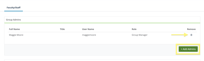 AddRemove Group Admin