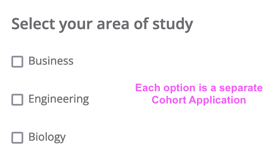 Cohort Application Form Field Student Perspective-png