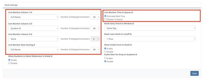 Kiosk Settings Live Monitor View (2)